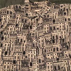 Button up blouse | cityscape